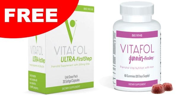 Vitafol — Free Prenatal Vitamins Sample Pack